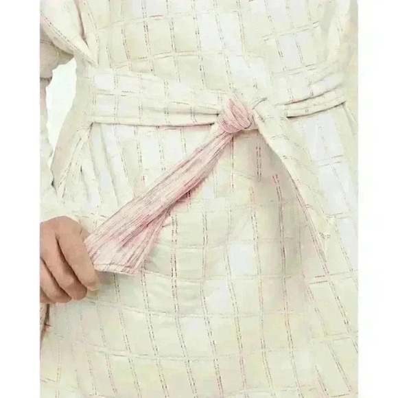 NEW! Nike Women's Plus 1X Yoga Therma-FIT Luxe Jacquard Top NWT $140 - Picture 5 of 9